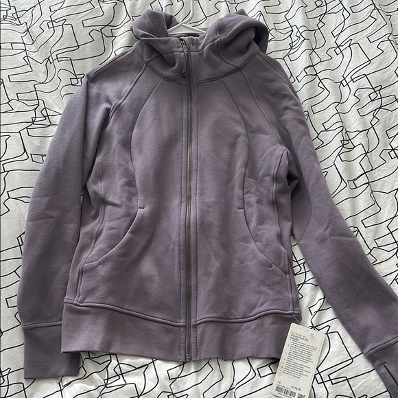 Lululemon Purple Zip-Up Hoodie
